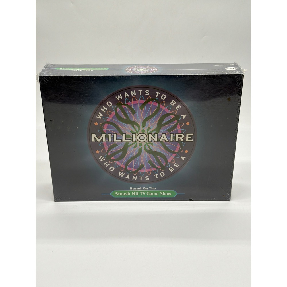 Pressman Who Wants To Be A Millionaire Board Game 2000 ABC‎ TV Show New Sealed